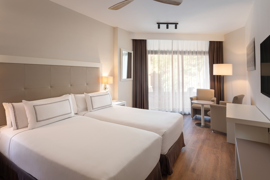Chambre Meliá double vue mer partielle