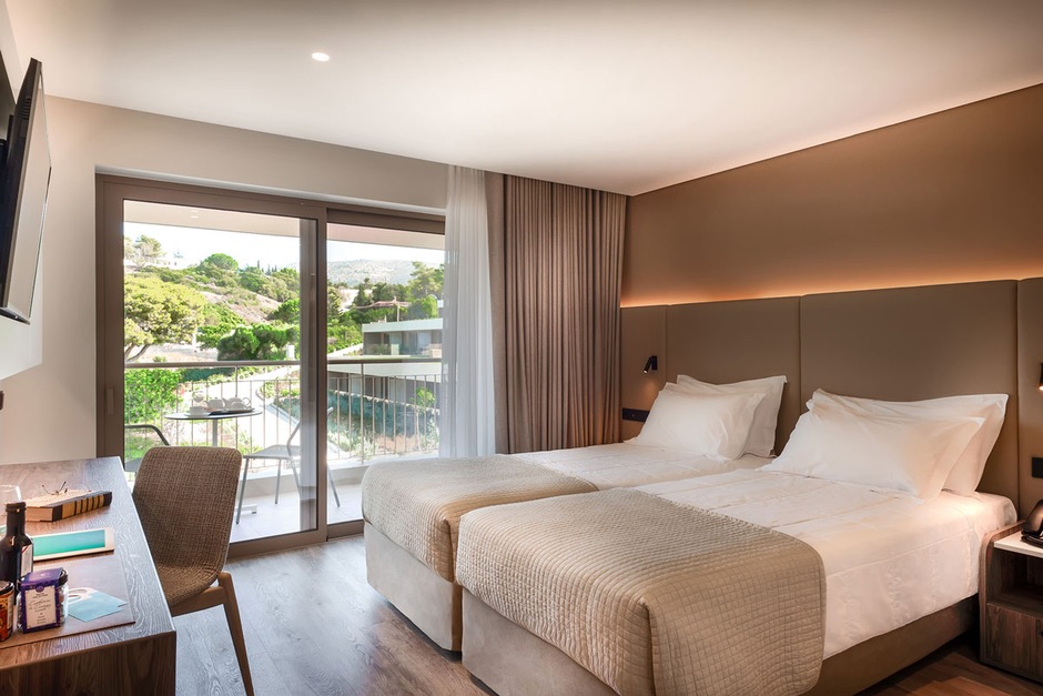 Chambre deluxe vue jardin