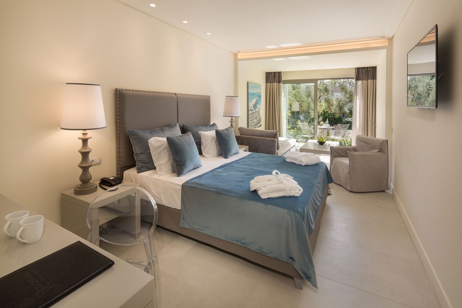 Chambre deluxe vue jardin