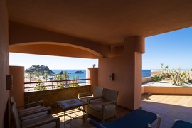 Terrasse du Club Marmara Almuñecar, séjour en Espagne, Andalousie, tui