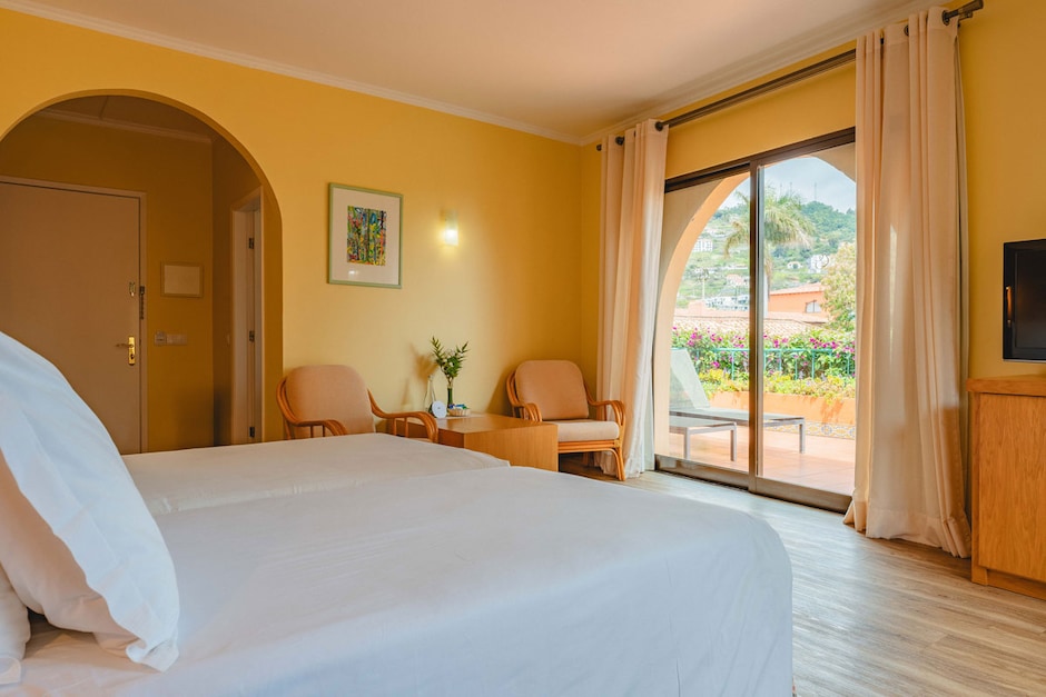 Chambre double vue jardin