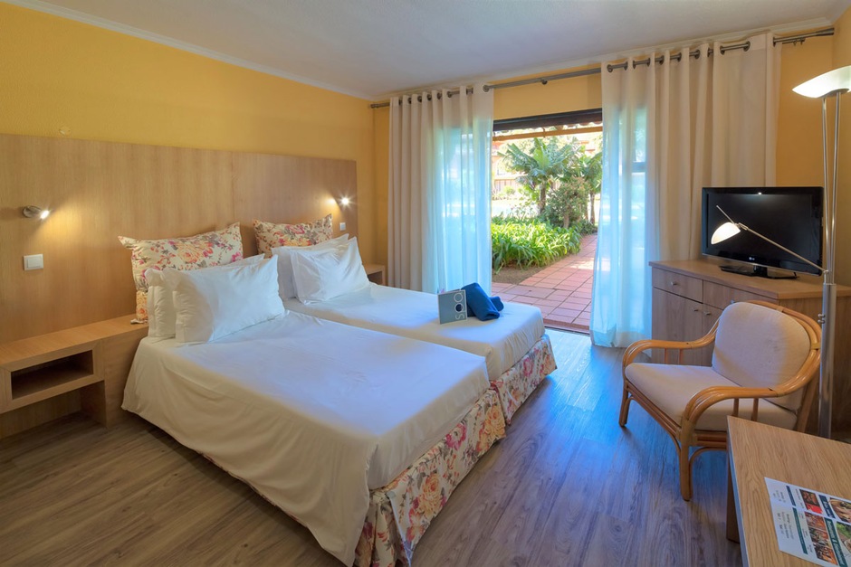 Chambre double vue jardin