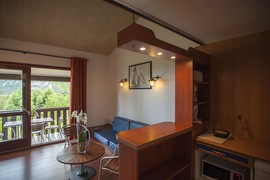 Appartement duplex A jardin de l'h&ocirc;tel R&eacute;sidence Castell'Verde, s&eacute;jour en Corse, tui