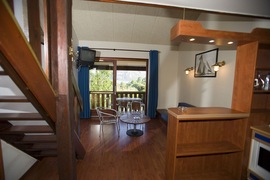 Appartement duplex A jardin de l'hôtel Résidence Castell'Verde, séjour en Corse, tui