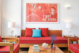 H&ocirc;tel Grecotel Lux Me Dama Dama, chambre annexe vue jardin, s&eacute;jour Rhodes, Gr&egrave;ce, TUI