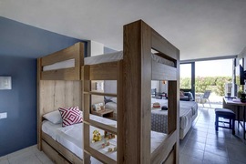 Club Look&eacute;a Marina Beach, Chambre familiale vue jardin, Vacances S&eacute;jour Cr&egrave;te TUI