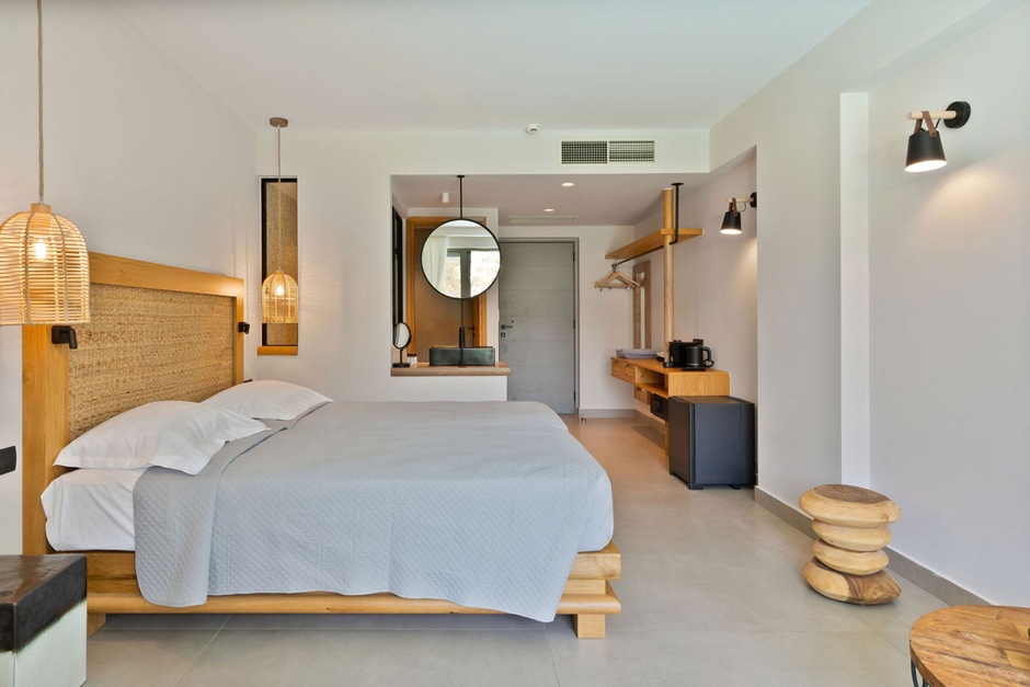 Junior suite vue jardin