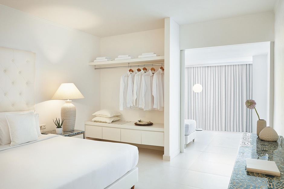 Chambre familiale vue jardin