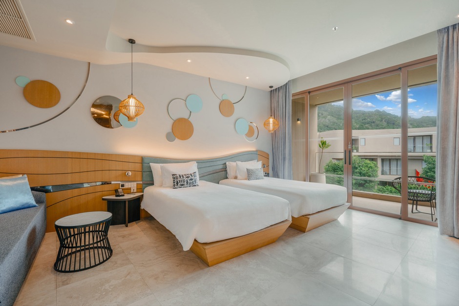 Junior suite vue piscine