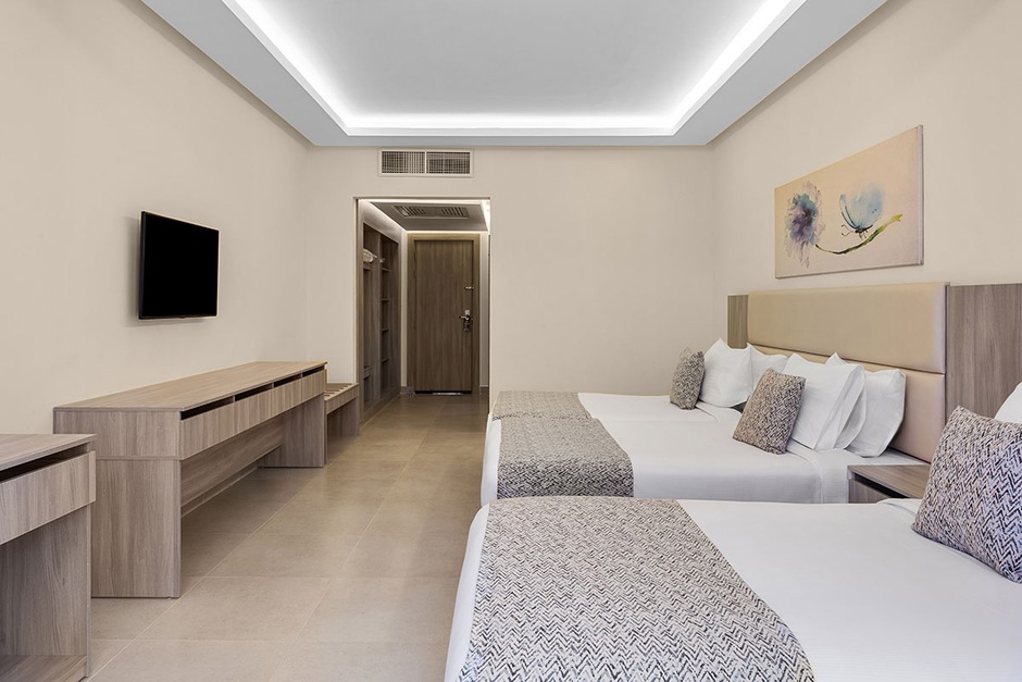 Chambre vue jardin