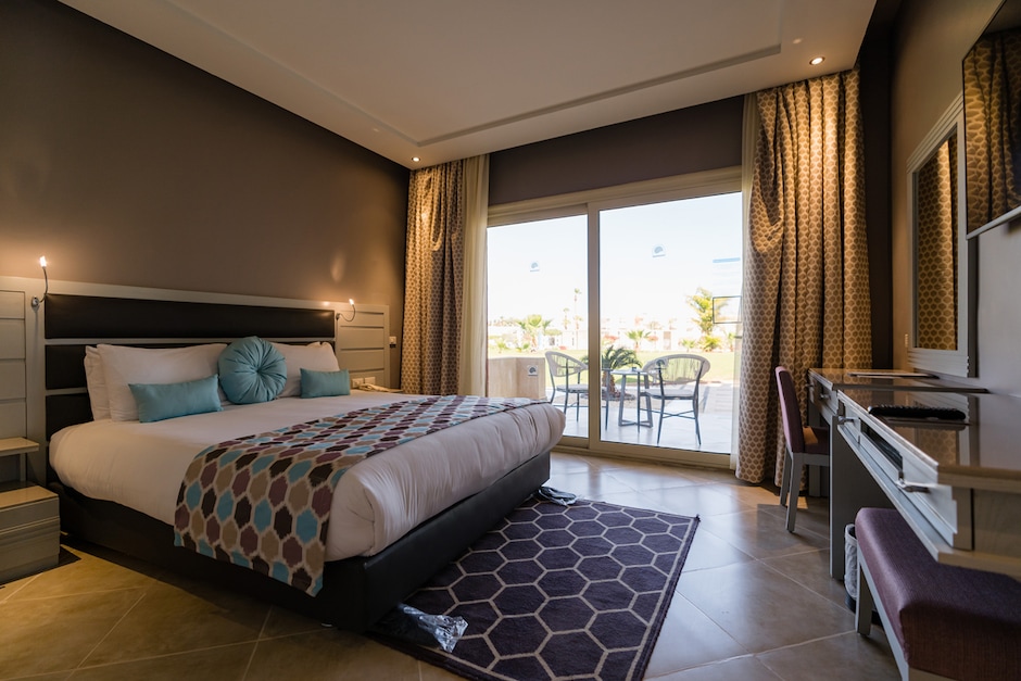 Suite familiale vue mer partielle