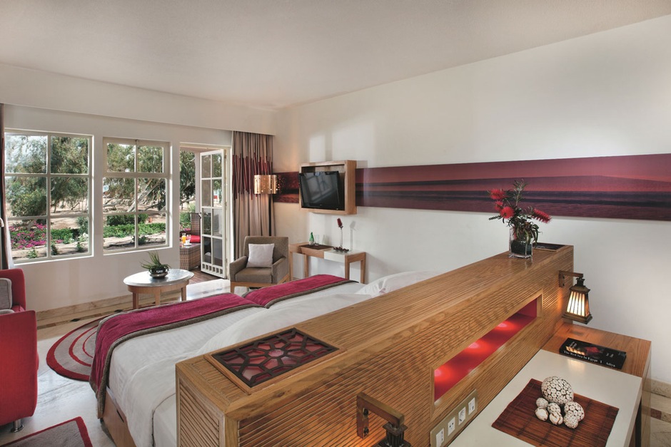 Chambre classique vue jardin