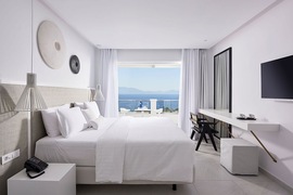 Junior suite deluxe vue mer de l'hôtel Dimitra Beach, séjour en Grèce, Kos, tui