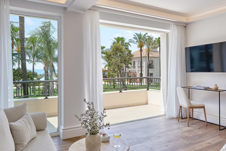 Chambre deluxe vue mer partielle panoramique