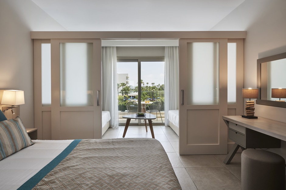 Chambre familiale vue intérieure
