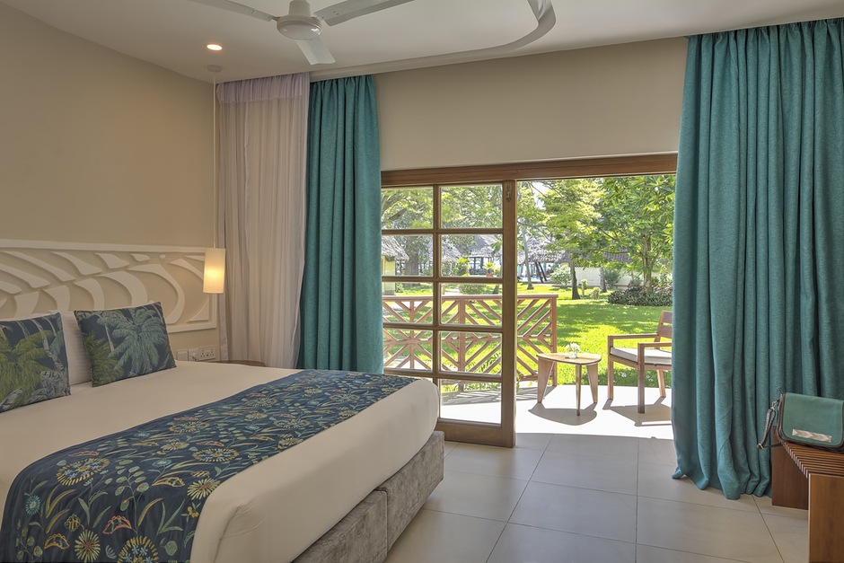 Chambre deluxe vue jardin