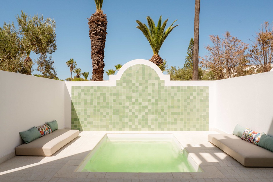 Chambre standard avec piscine