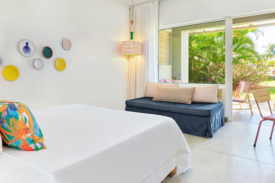 Chambre Deluxe vue mer partielle