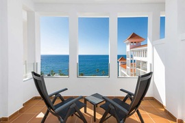 Riu Palace Madeira, balcon de la chambre vue mer, vacances Mad&egrave;re Portugal TUI