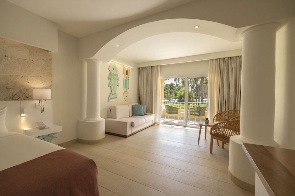 Junior suite vue piscine