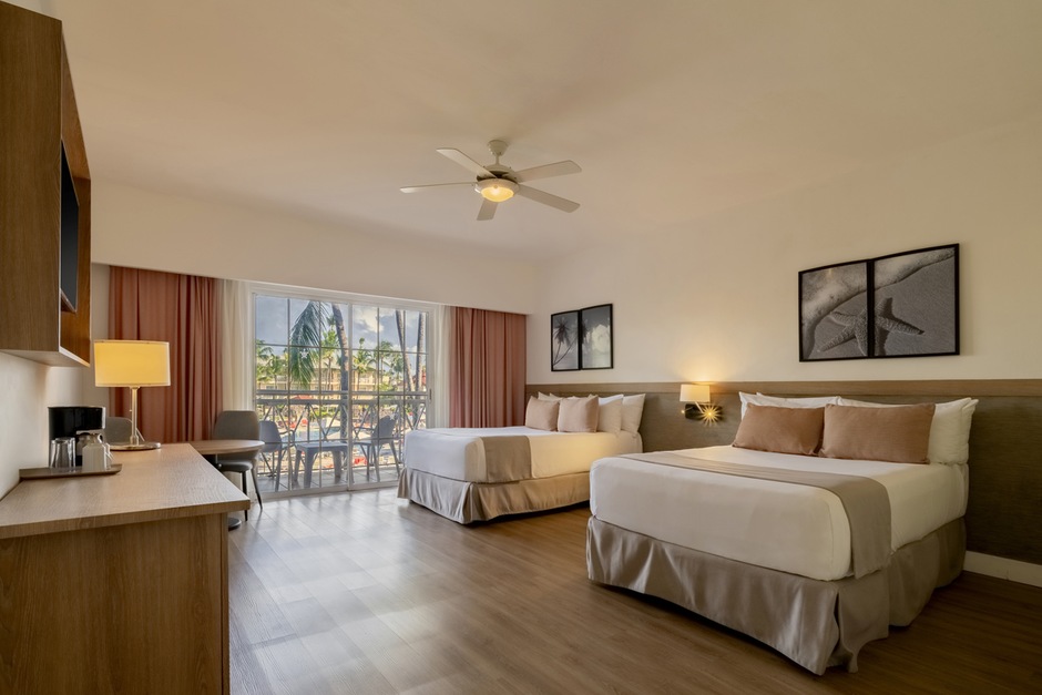 Chambre supérieure deluxe vue piscine