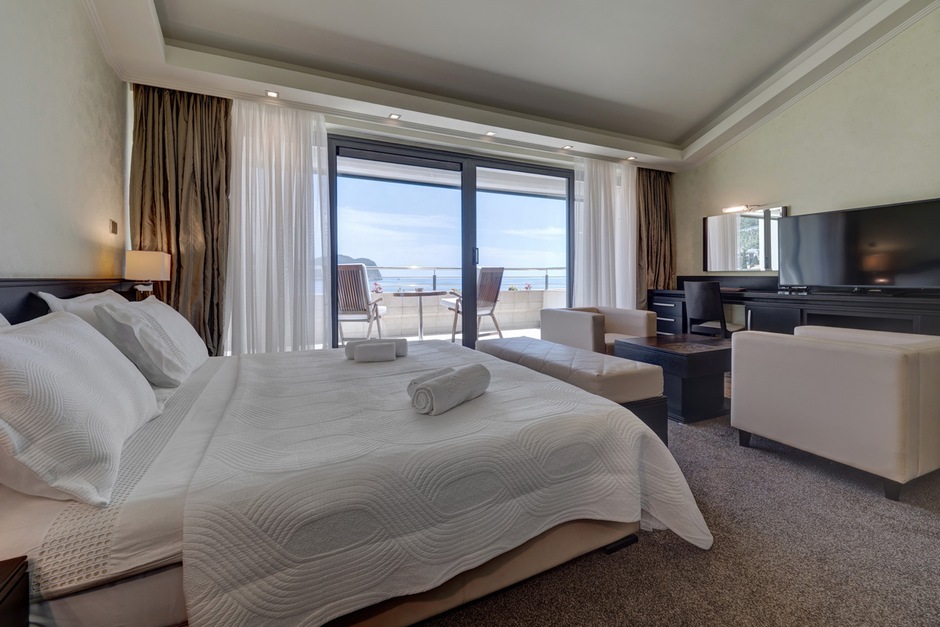 Chambre familiale vue mer