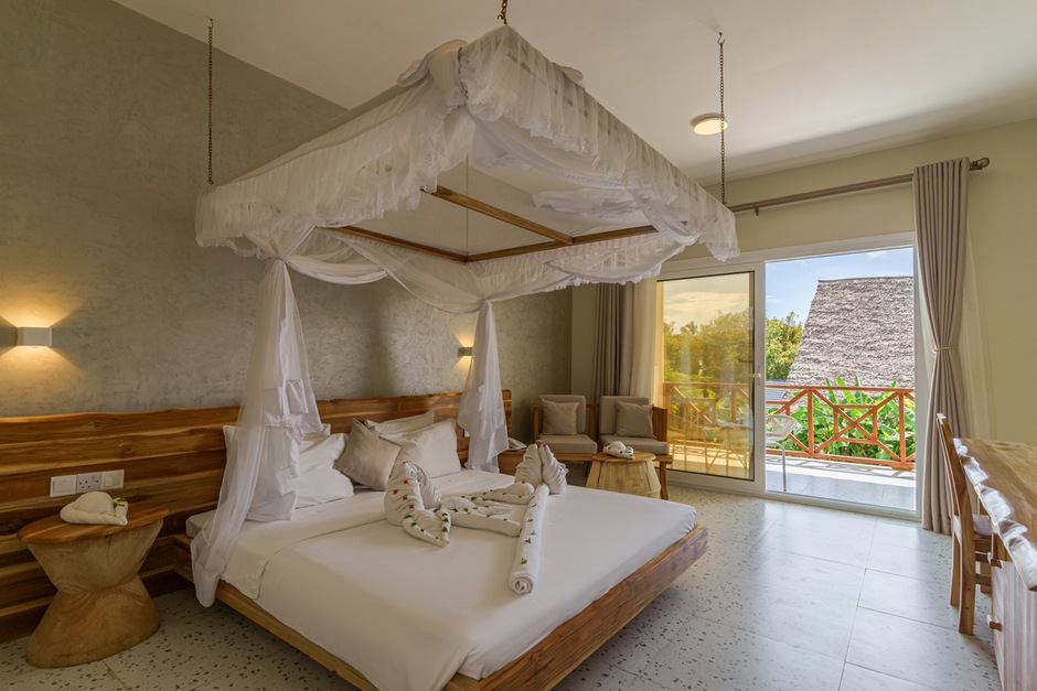 Chambre standard vue jardin