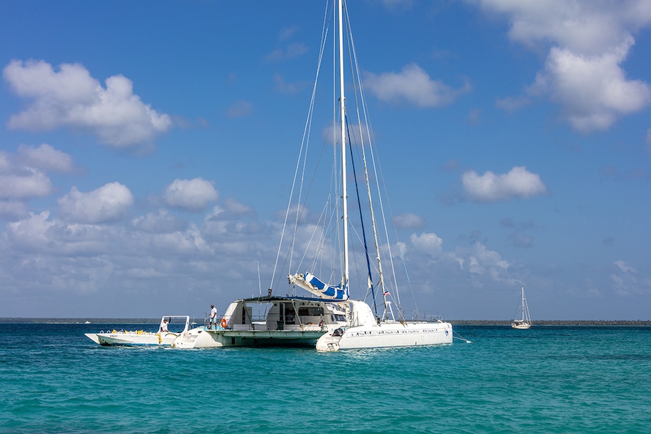 Sortie en catamaran dans la baie d'Inah