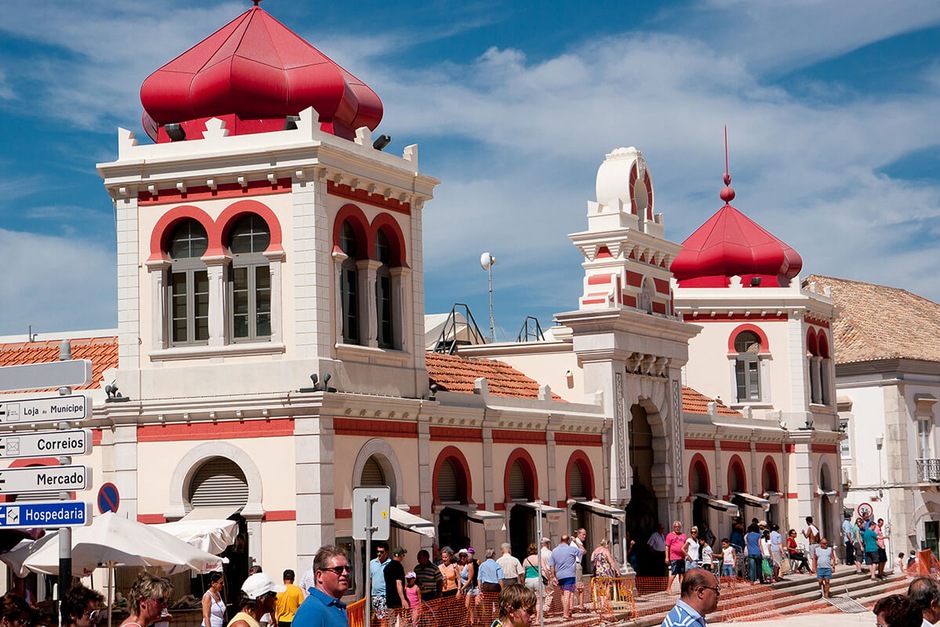 Visite des marchés de Loulé