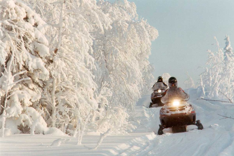 Randonnée à motoneige