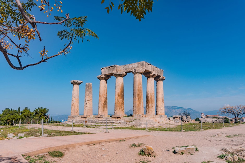Ancienne Corinthe et dégustation d’huile d’olive