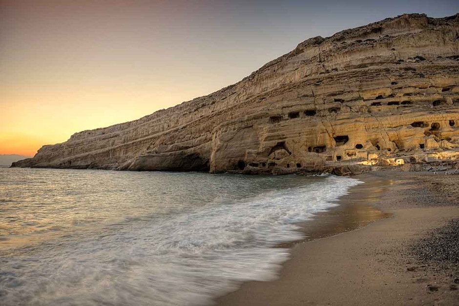 Gortys, Matala et le Monastère Kaliviani