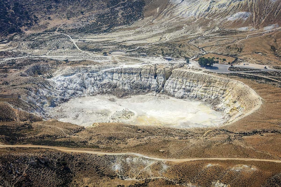 L'île volcanique de Nisyros