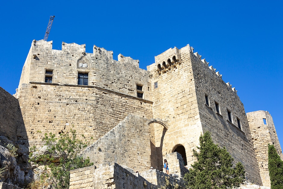 Lindos et vieille ville de Rhodes