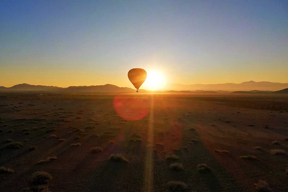 Montgolfiere : Marrakech vue du ciel