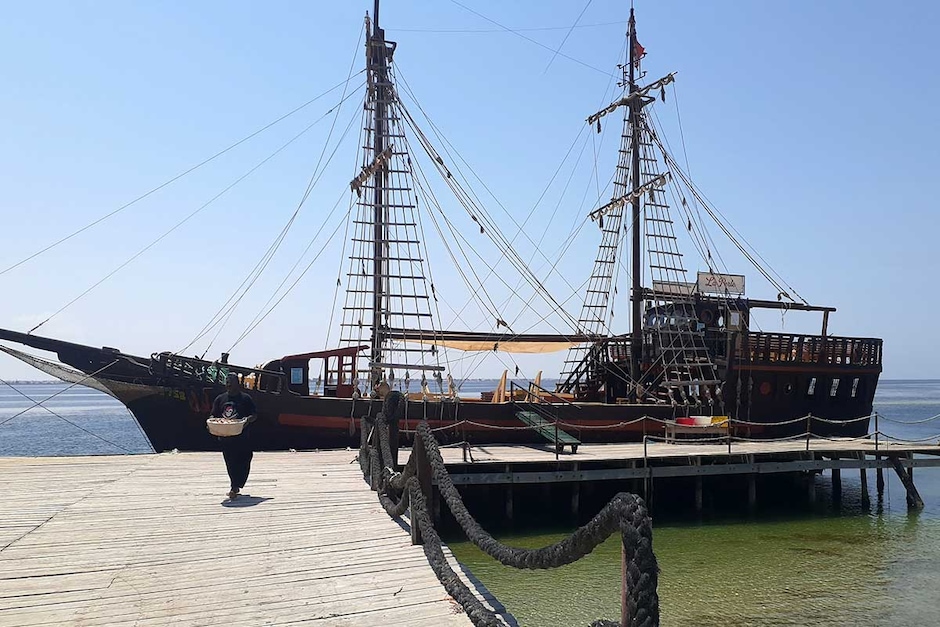 Balade en mer, Bateau pirate