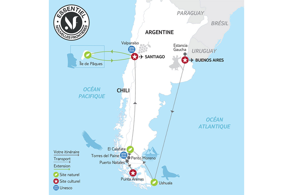 Circuit De l'Argentine au Chili + Extension Île de Pâques - 24