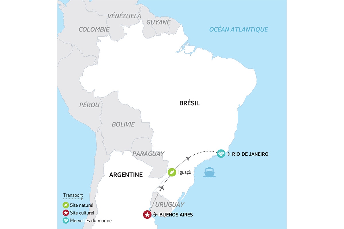 Circuit Argentine et Brésil - Choix Flex - 10