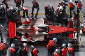 Grand prix de formule 1 à Shanghai