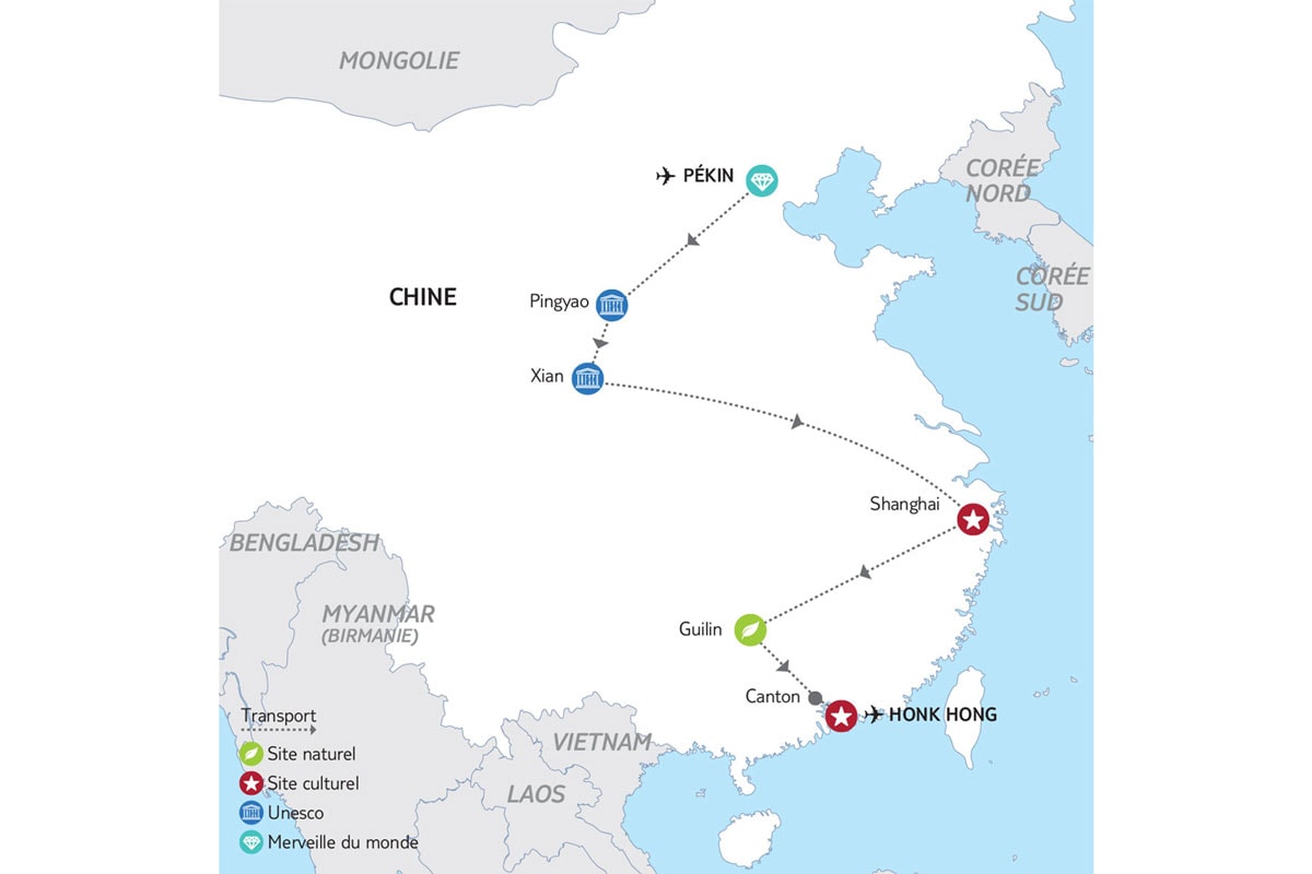 Circuit Chine traditionnelle Version