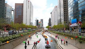 Canal Cheonggyecheon, Séoul