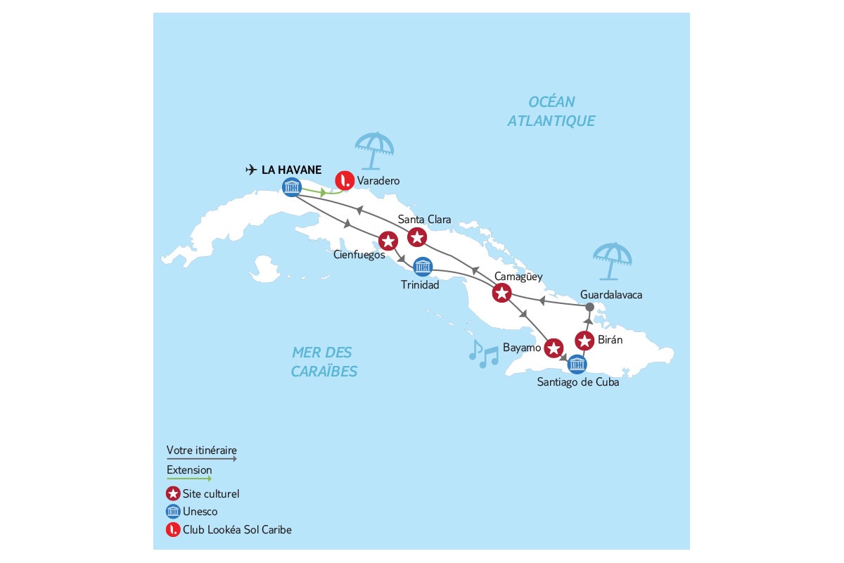 Cuba - Autotour Le Grand Tour de Cuba