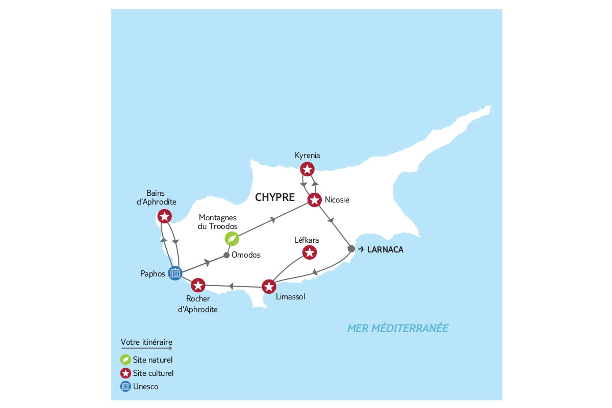 Chypre - Circuit Découverte de Chypre - Départs été 2024