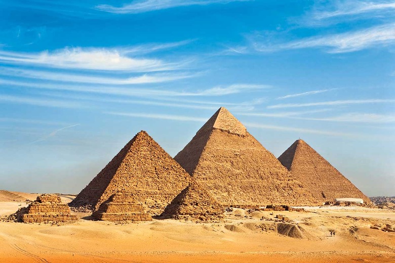 Les pyramides de Gizeh