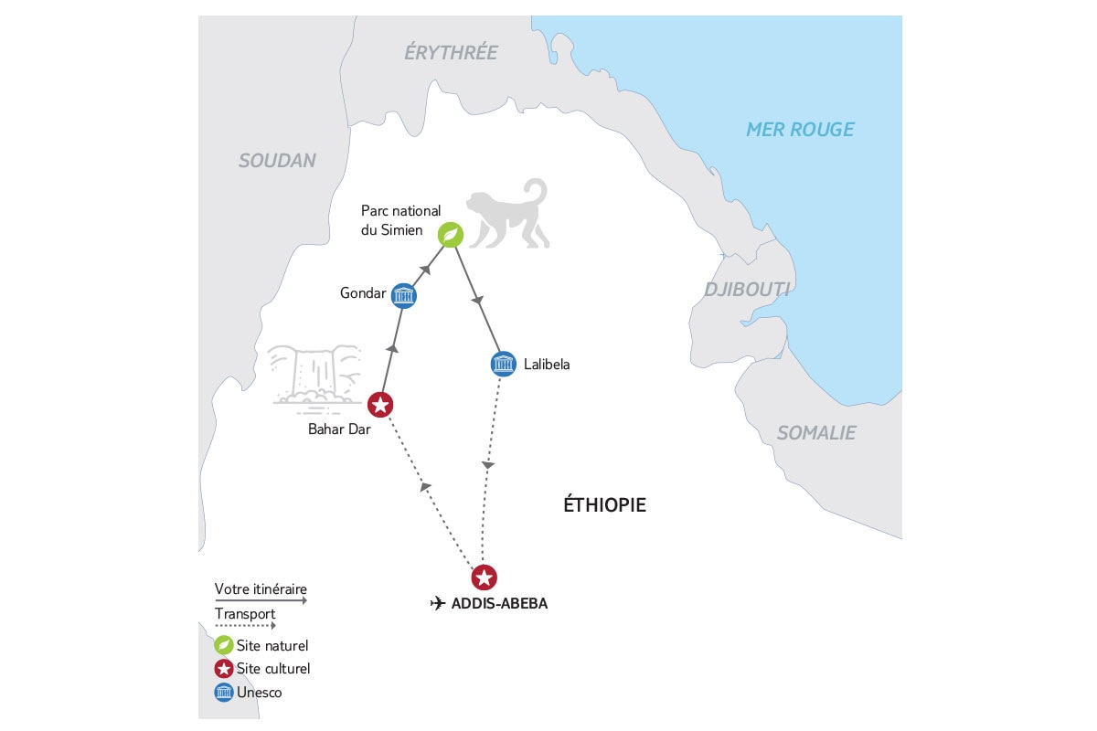 Ethiopie - Circuit Peuples et sites d'Abyssinie