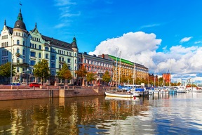 Quai vieille ville Helsinski