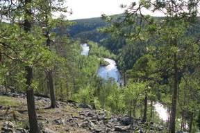 Randonnée à Kivitunturi