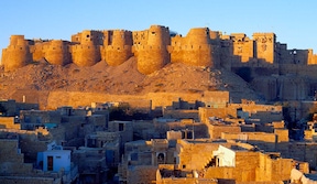 Cité caravanière de Jaisalmer autotour Inde
