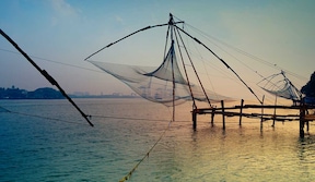 Filets de pêche chinois, Cochin