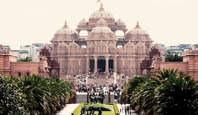 Le temple Akshardham de Gandhinagar